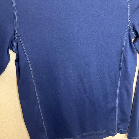 Lands' End Navy Long Sleeve Tee Medium - Picture 4 of 8